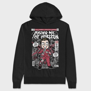 Horizon Horror Comic, Hanorac Oversize Barbati (Unisex)