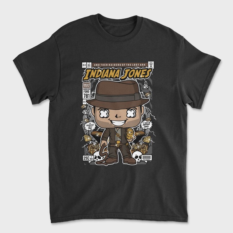 Indiana Adventure Quest, Tricou Barbati (Unisex)