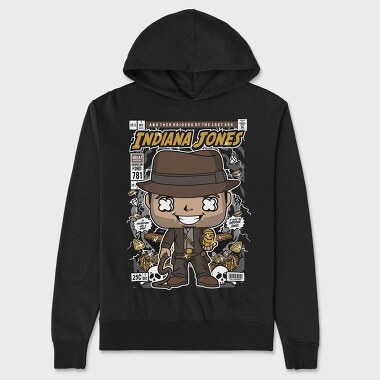 Indiana Adventure Quest, Hanorac Oversize Barbati (Unisex)