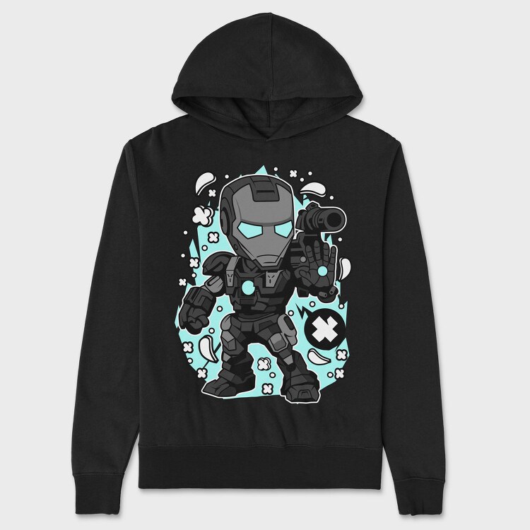 Iron Man X Force, Hanorac Oversize Barbati (Unisex)