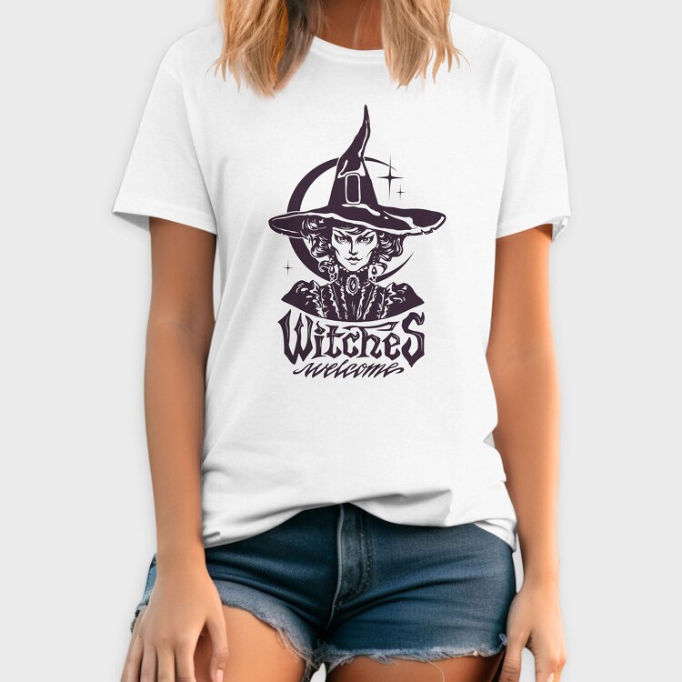 Witches Welcome, Tricou Barbati (Unisex)