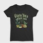 Plants And Cactus Watercolor Mug 02, Tricou Femei