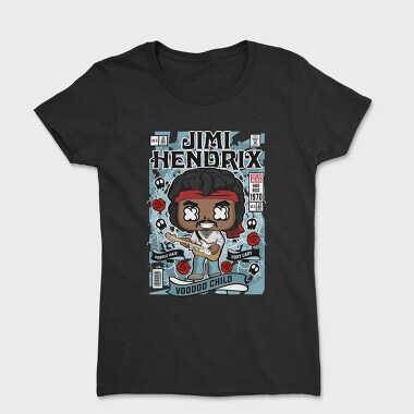 Jimi Hendrix Rock Star, Tricou Femei