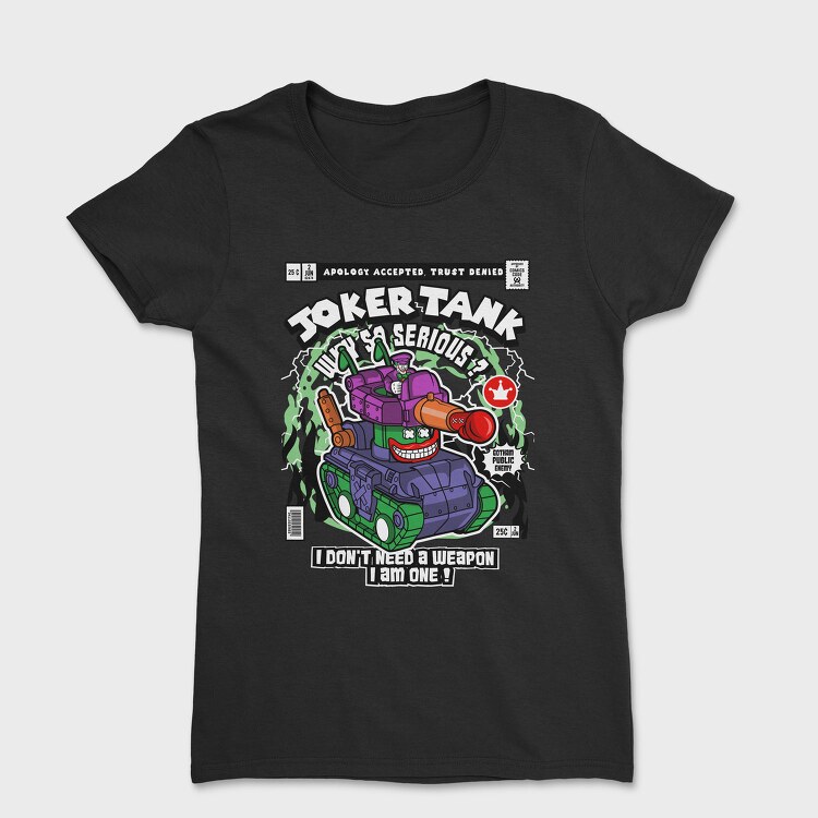Joker Tank Chaos, Tricou Femei
