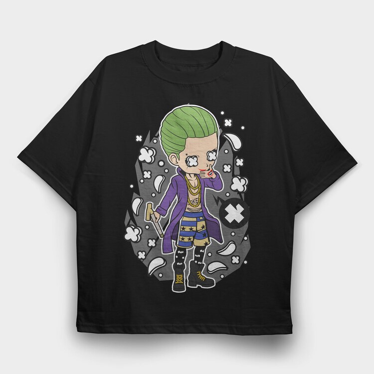 Jokers Edge, Tricou Oversize Barbati (Unisex)
