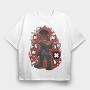 Judge Dredd Revolution, Tricou Oversize Barbati (Unisex)