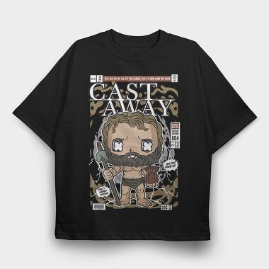 Jungle Warrior Saga, Tricou Oversize Barbati (Unisex)