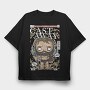Jungle Warrior Saga, Tricou Oversize Barbati (Unisex)