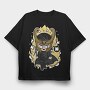 Lokis Thunder Strike, Tricou Oversize Barbati (Unisex)