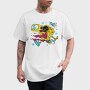 Crazy Sponge Bob, Tricou Barbati (Unisex)