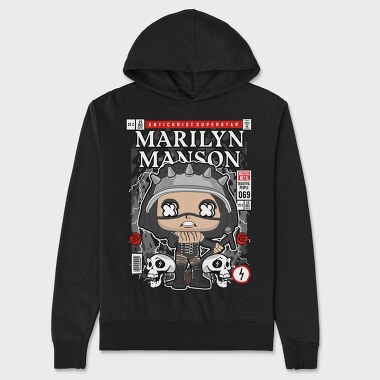 Mansons Edge, Hanorac Oversize Barbati (Unisex)