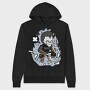 Ninja Warrior Strike, Hanorac Oversize Barbati (Unisex)