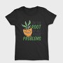 Plant Pun Throw Pillow Root Problems, Tricou Femei