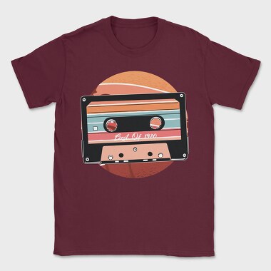 Vintage Cassette Design, Tricou Barbati (Unisex)