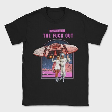 Vintage Get Out, Tricou Barbati (Unisex)