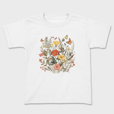 Vintage Wildflowers, Tricou Copii