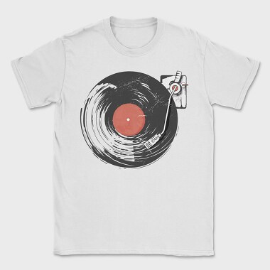 Vinyl Record, Tricou Barbati (Unisex)