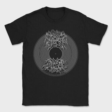 Vinyl Waves, Tricou Barbati (Unisex)