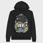 Pumpkin Battle Knight, Hanorac Oversize Barbati (Unisex)