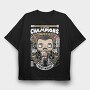 Queen Rock Pop, Tricou Oversize Barbati (Unisex)