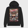 Ramones Rock Revival, Hanorac Oversize Barbati (Unisex)