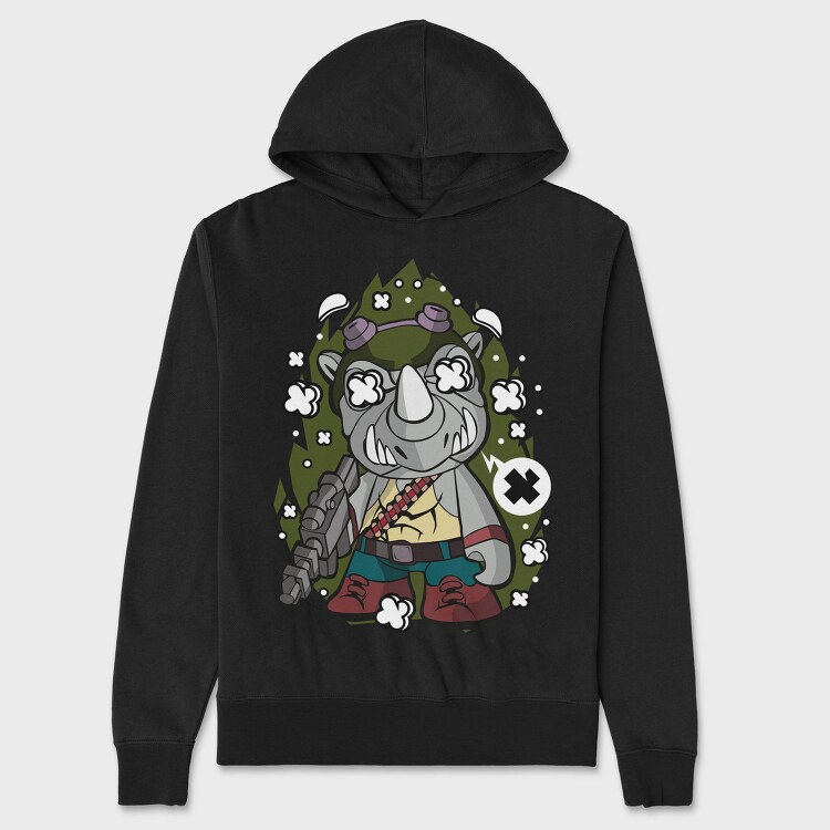 Rhino Riot Squad, Hanorac Oversize Barbati (Unisex)
