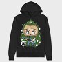 Rockstar Guitar Hero, Hanorac Oversize Barbati (Unisex)