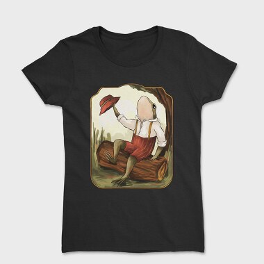 Vintage Toad Hat Illustrations 08, Tricou Femei