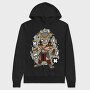 Savage Samurai Strike, Hanorac Oversize Barbati (Unisex)