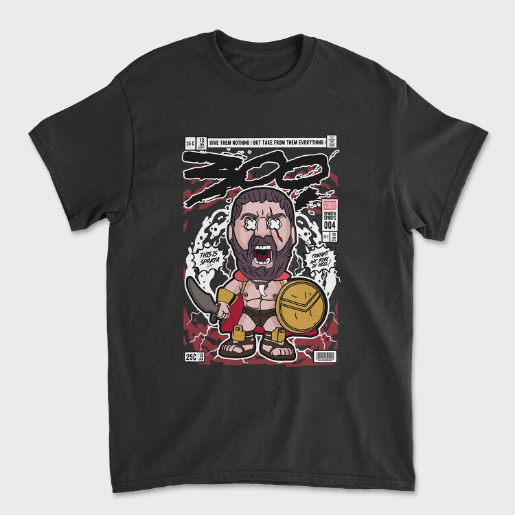 Sparta Warrior Roar, Tricou Barbati (Unisex)