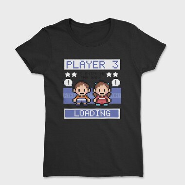 Pixel Art Game Characters Kids Brother, Tricou Femei