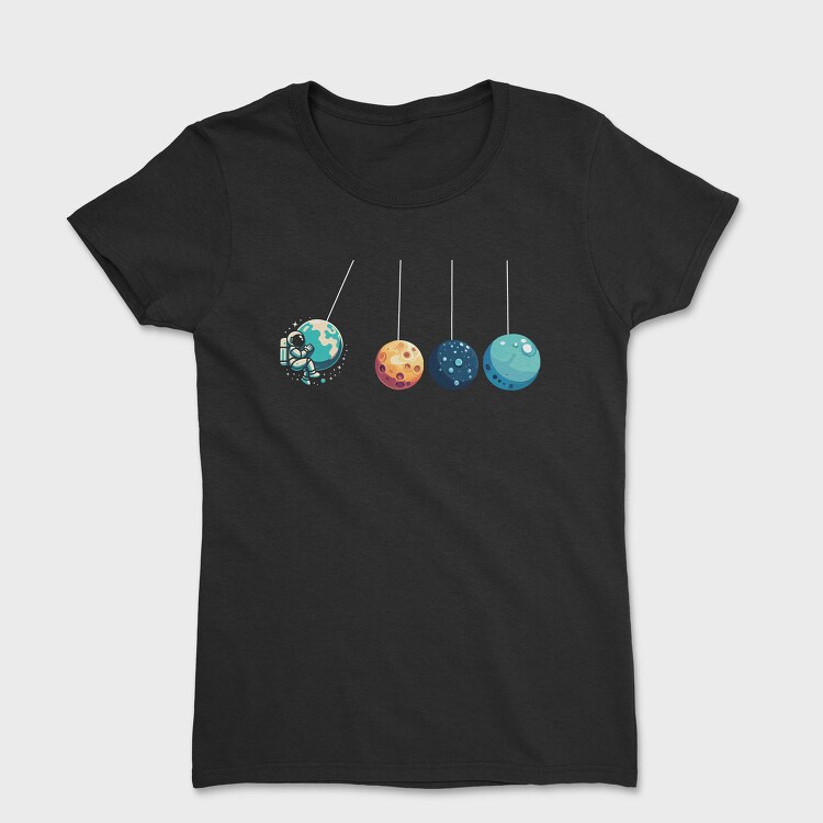 Planets Mobile Astronaut, Tricou Femei