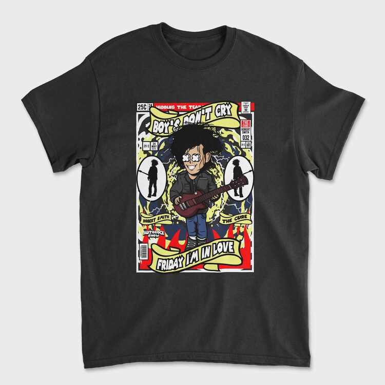 The Cure Rockstar, Tricou Barbati (Unisex)