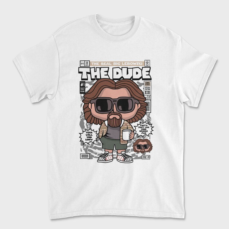 The Dudes Big Adventure, Tricou Barbati (Unisex)