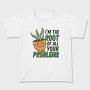 Plant Pun Throw Pillow Root Problems, Tricou Copii