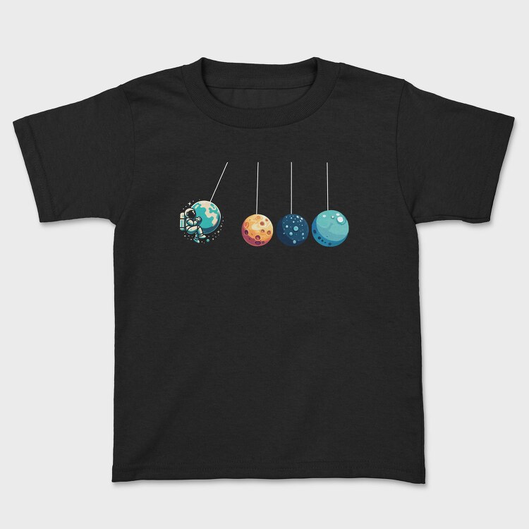 Planets Mobile Astronaut, Tricou Copii