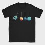 Planets Mobile Astronaut, Tricou Barbati (Unisex)