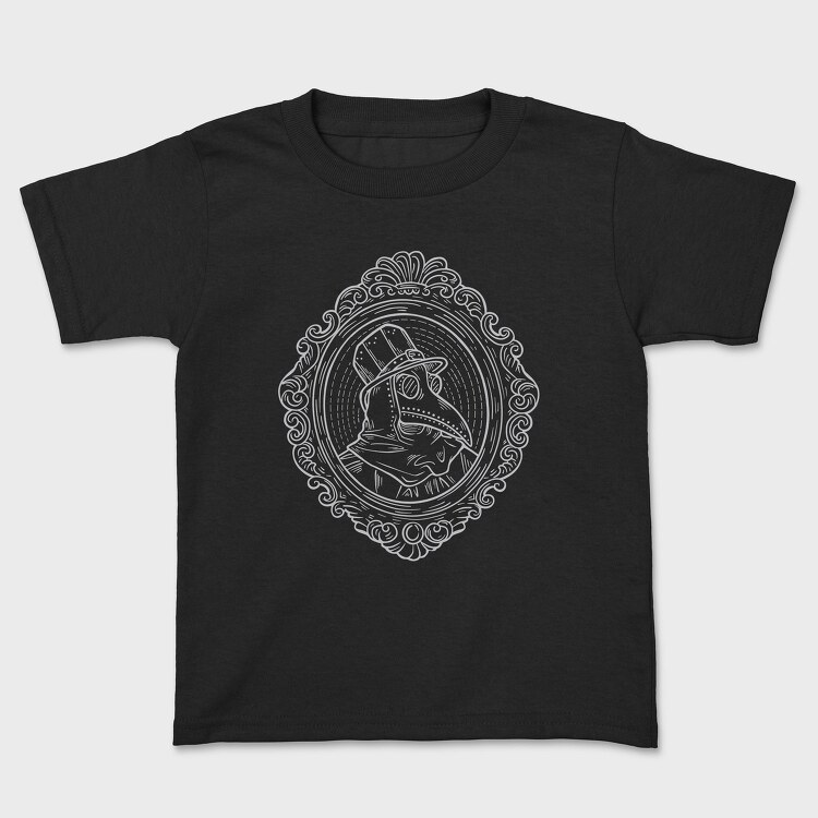 Plague Doctor Portrait, Tricou Copii