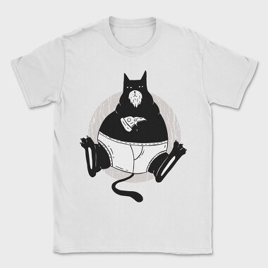 Pizza Cat Cathers Day, Tricou Barbati (Unisex)