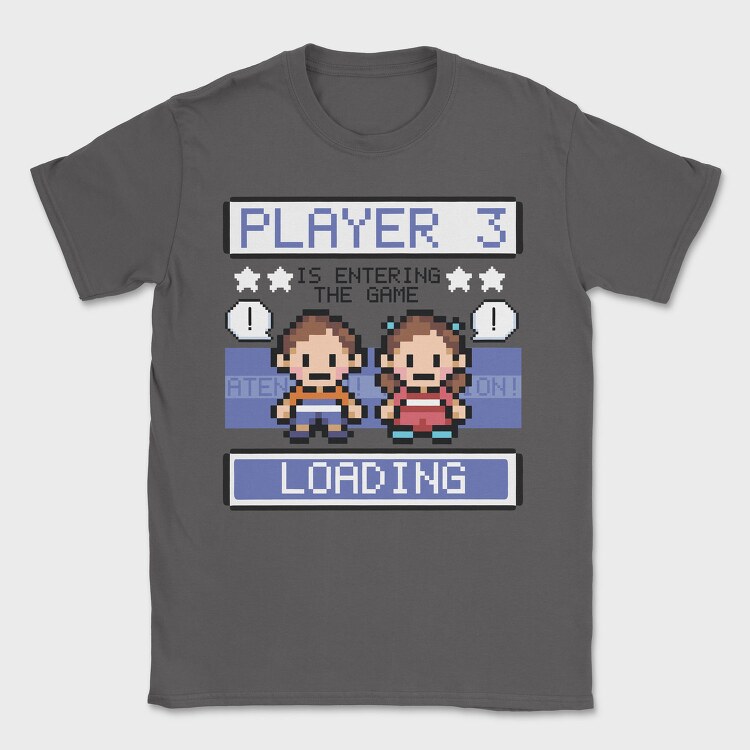 Pixel Art Game Characters Kids Brother, Tricou Barbati (Unisex)