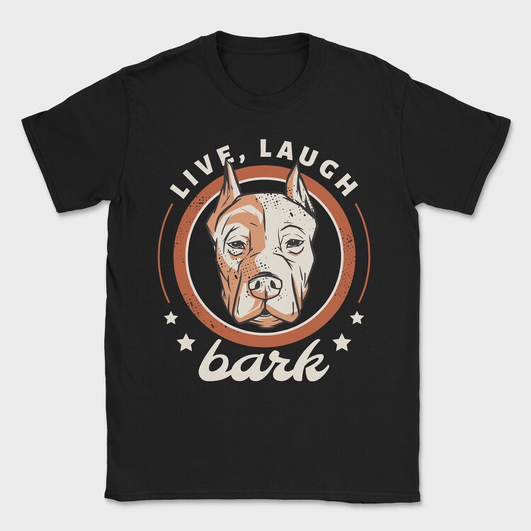 Pitbull Dog Badge Dogo, Tricou Barbati (Unisex)