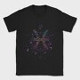 Pisces Floral Zodiac Sign 12, Tricou Barbati (Unisex)