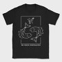 Pisces Constellation Zodiac, Tricou Barbati (Unisex)