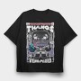 Venomized Horror Comic, Tricou Oversize Barbati (Unisex)