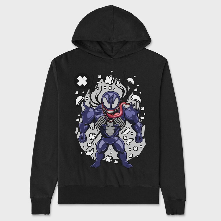 Venomous Chaos Burst, Hanorac Oversize Barbati (Unisex)