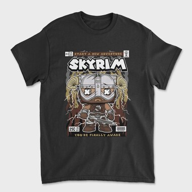 Viking Warrior Saga, Tricou Barbati (Unisex)