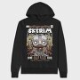 Viking Warrior Saga, Hanorac Oversize Barbati (Unisex)