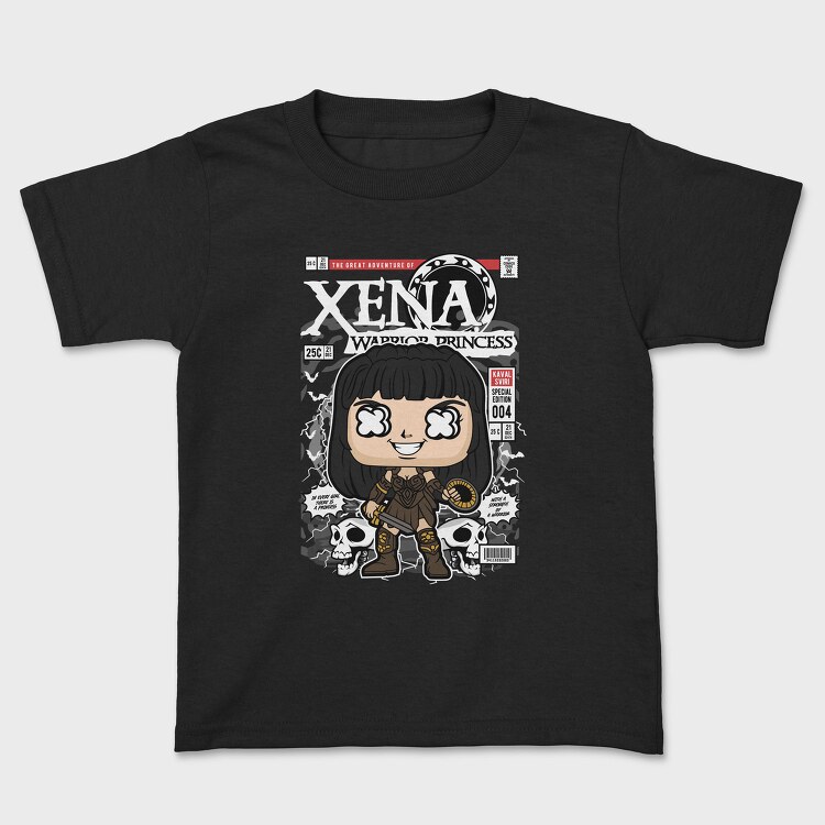 Warrior Princess Comic, Tricou Copii