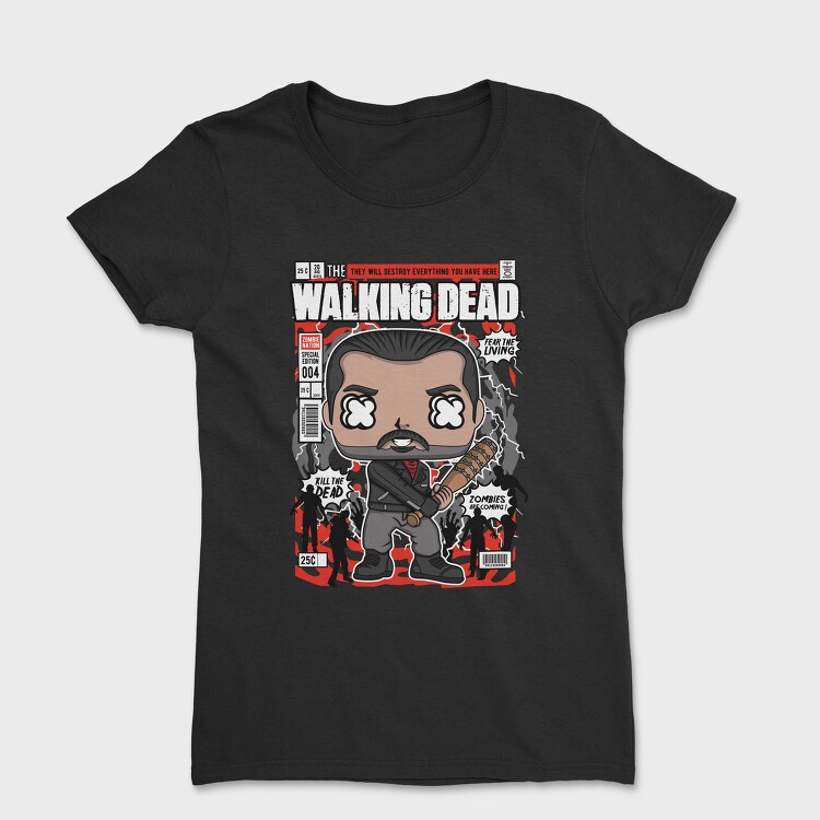 Zombie Apocalypse Pop Art, Tricou Femei