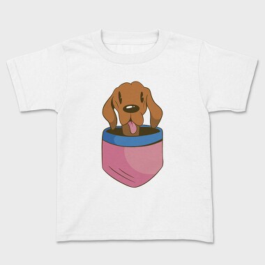 Vizsla Dog Pocket, Tricou Copii